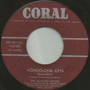 The McGuire Sisters – May You Always / Achoo-Cha Cha (1958, Vinyl 