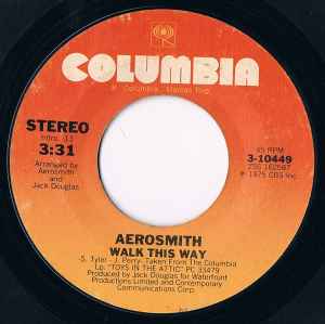 Aerosmith - Walk This Way / Uncle Salty