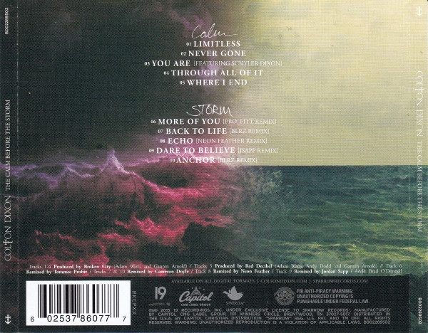 baixar álbum Colton Dixon - The Calm Before The Storm