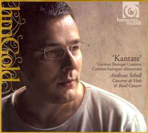 Andreas Scholl - 'Kantate' (German Baroque Cantatas = Cantates Baroque Allemandes) album cover