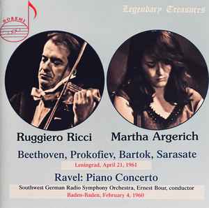 Ruggiero Ricci - Leningrad, April 21, 1961 / Baden-Baden, February 4, 1960 album cover