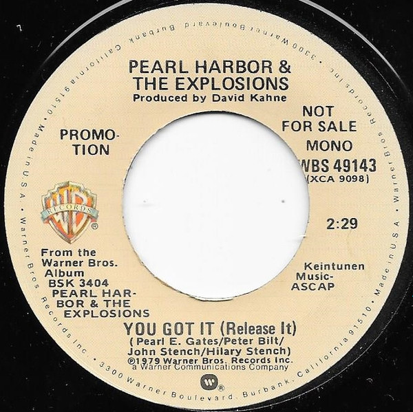 télécharger l'album Download Pearl Harbor And The Explosions - You Got It Release It album
