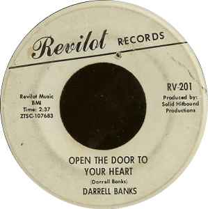 Darrell Banks - Open The Door To Your Heart album cover