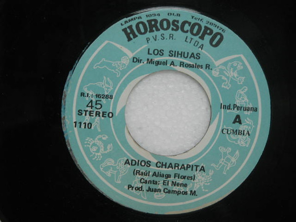 descargar álbum Los Sihuas - Adios Charapita Amor Voluble