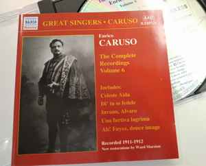 Enrico Caruso - The Complete Recordings Volume 6