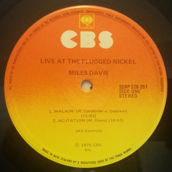 lataa albumi Miles Davis - Live At The Plugged Nickel