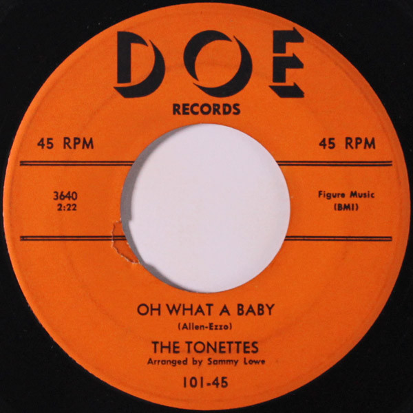 The Tonettes - Oh What A Baby | Releases | Discogs