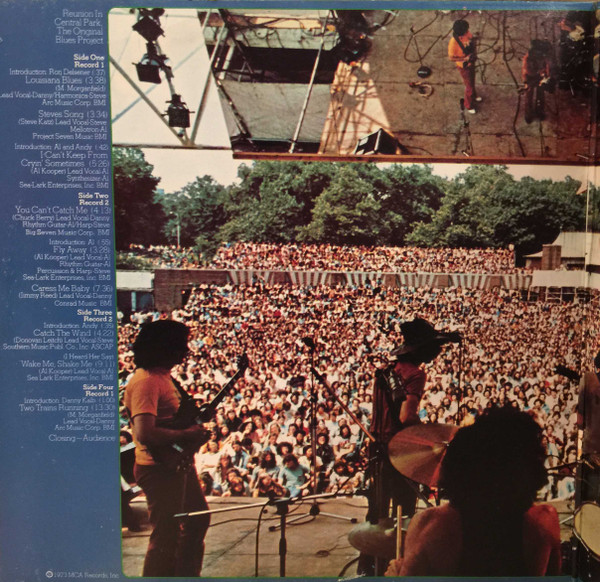 The Original Blues Project - Reunion In Central Park | MCA Records (MCA2-8003) - 8