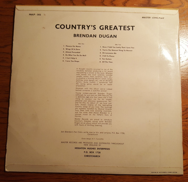 télécharger l'album Download Brendan Dugan - Countrys Greatest album