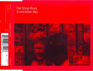 Pet Shop Boys - A Red Letter Day album cover