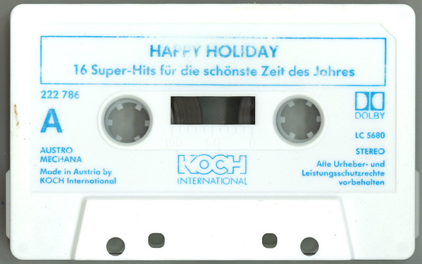 télécharger l'album Various - Happy Holiday 16 Super Hits Für Die Schönste Zeit Des Jahres