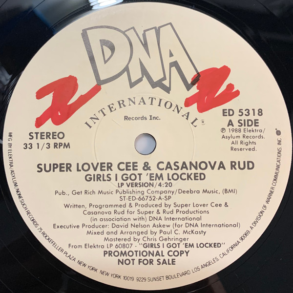 Super Lover Cee - Girls I Got 'Em Locked