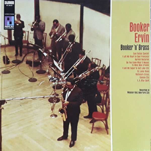 Booker Ervin – Booker 'n' Brass (1967, Vinyl) - Discogs