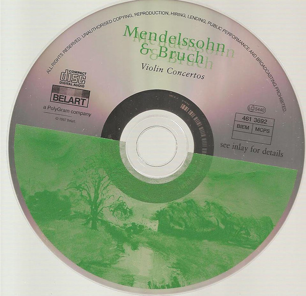 last ned album Mendelssohn And Bruch, Ruggiero Ricci, London Symphony Orchestra, Pierino Gamba - Violin Concertos