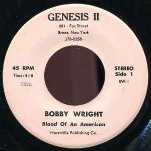 Bobby Wright (5) - Blood Of An American album cover