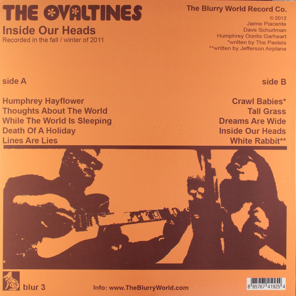 télécharger l'album The Ovaltines - Inside Our Heads