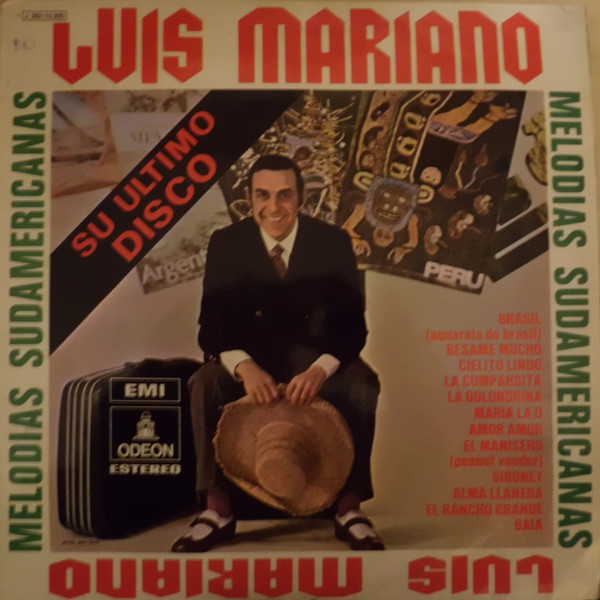 télécharger l'album Luis Mariano - Melodias Sudamericanas