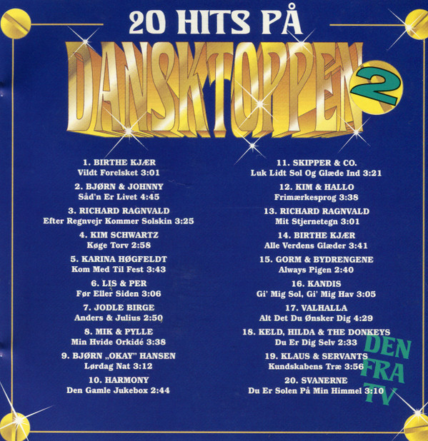 descargar álbum Various - 20 Hits På Dansktoppen 2
