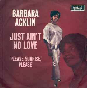 Barbara Acklin – Just Ain't No Love (1968, Vinyl) - Discogs