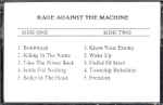 Cover of Rage Against The Machine, 1992, Cassette