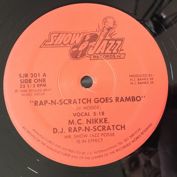 Rap-N-Scratch Goes Rambo (1988, Vinyl) - Discogs