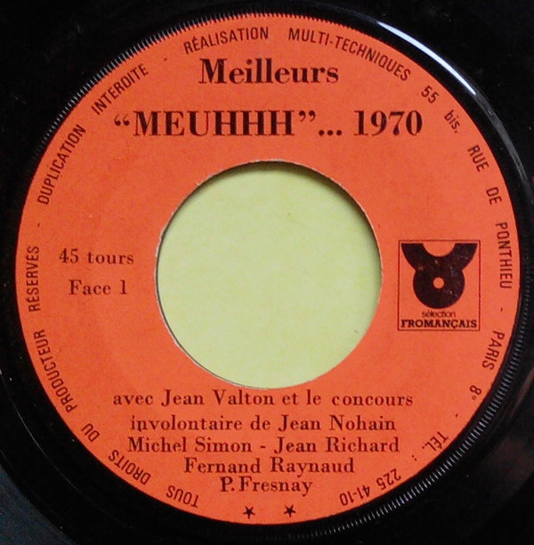 ladda ner album Jean Valton - Meilleurs Meuhhh 1970