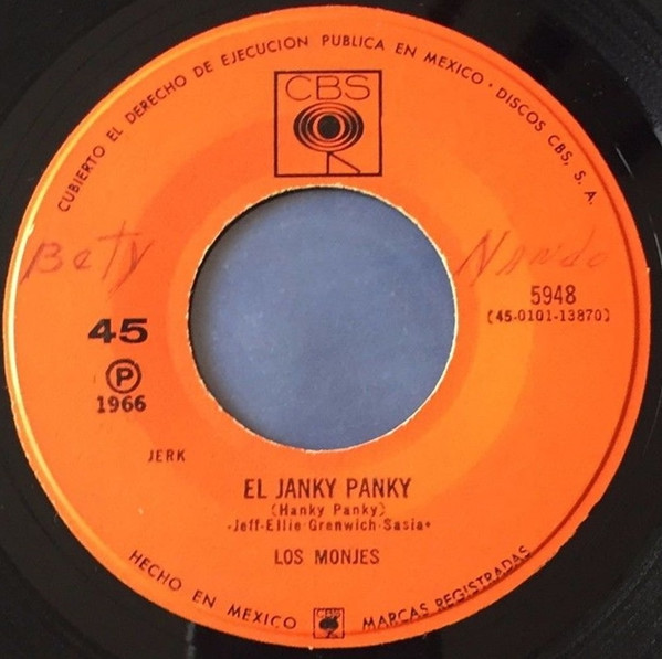 ladda ner album Los Monjes - El Janky Panky Problemas En La Mente