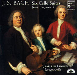 J.S. Bach - Jaap ter Linden – Six Cello Suites (BWV 1007-1012) (1997