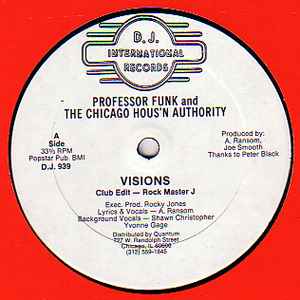 Professor Funk And The Chicago Hous'n Authority - Visions