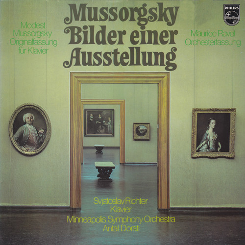 baixar álbum Mussorgsky, Svjatoslav Richter, Minneapolis Symphony Orchestra, Antal Dorati - Bilder Einer Ausstellung