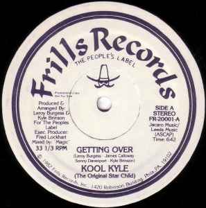 Kool Kyle (The Original Star Child) – Getting Over (1982, Vinyl