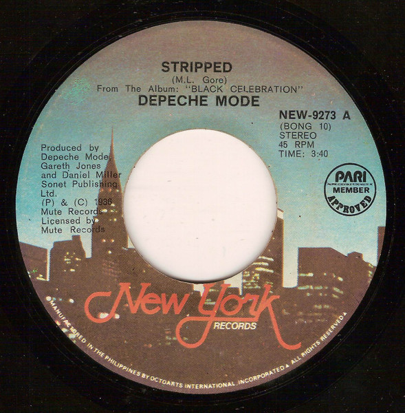 Depeche Mode – Stripped Vinyl) -