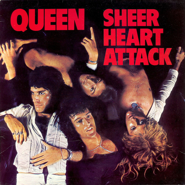 Обложка конверта виниловой пластинки Queen - Sheer Heart Attack