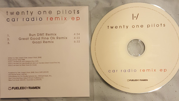 lataa albumi Twenty One Pilots - Car Radio Remix EP