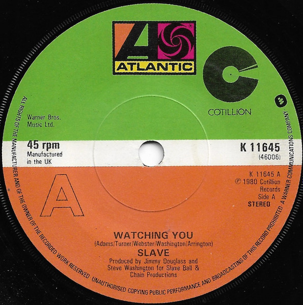 Slave – Watching You (1980, Vinyl) - Discogs