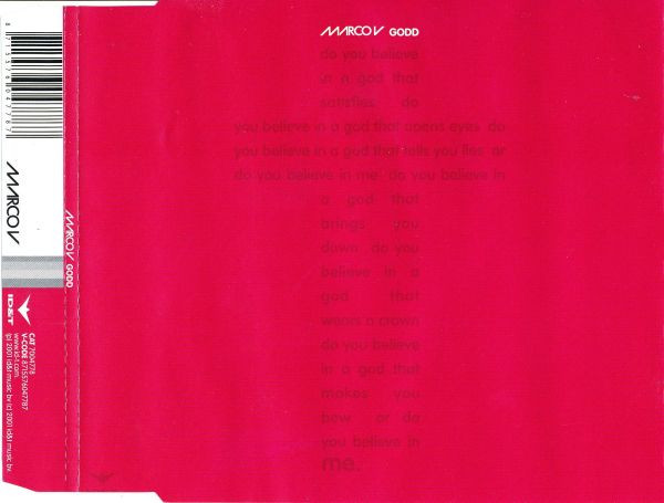 Marco V – Godd (2002, CD) - Discogs