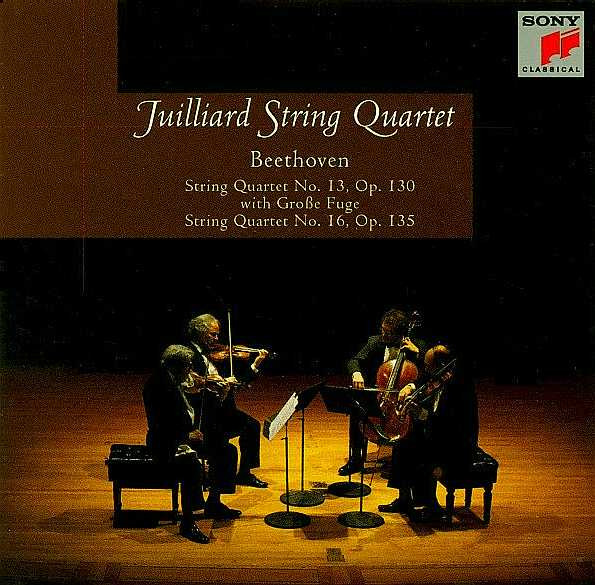 ladda ner album Beethoven, Juilliard String Quartet - String Quartet No 13 Op 130 with Große Fuge String Quartet No 16 Op 135