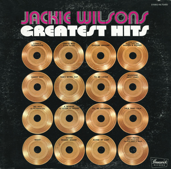 Jackie Wilson - Jackie Wilson's Greatest Hits | Releases | Discogs