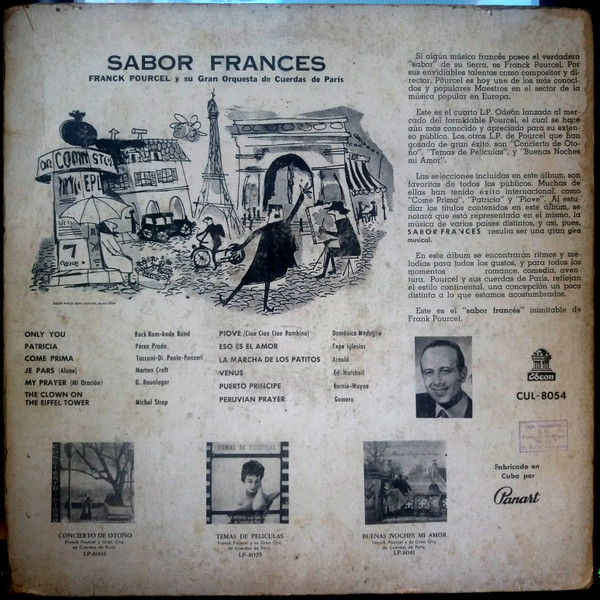 baixar álbum Franck Pourcel Y Su Gran Orquesta De Cuerdas De Paris - The French Touch Sabor Francés