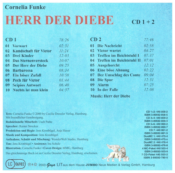 baixar álbum Cornelia Funke - Herr Der Diebe