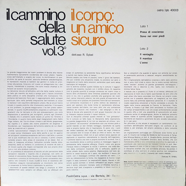 Album herunterladen M Amodeo - Il Cammino Della Salute Vol III Il Corpo Un Amico Sicuro