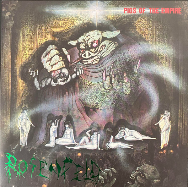 Rosenfeld – Pigs Of The Empire (2023, Yellow/Red Splatter, Vinyl 