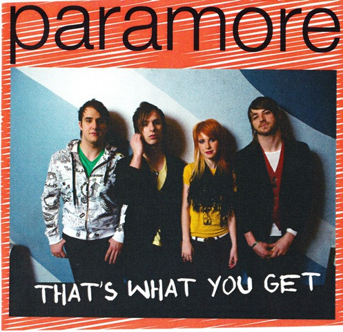 Paramore- That's What You Get Lyrics by CloudsSkyAndStars on DeviantArt