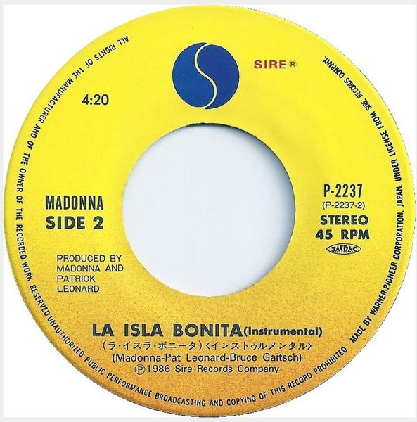 - Isla Bonita | Releases |