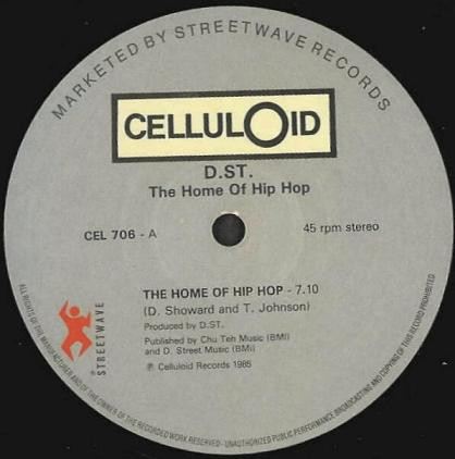 D.ST. – The Home Of Hip Hop (1985, Vinyl) - Discogs