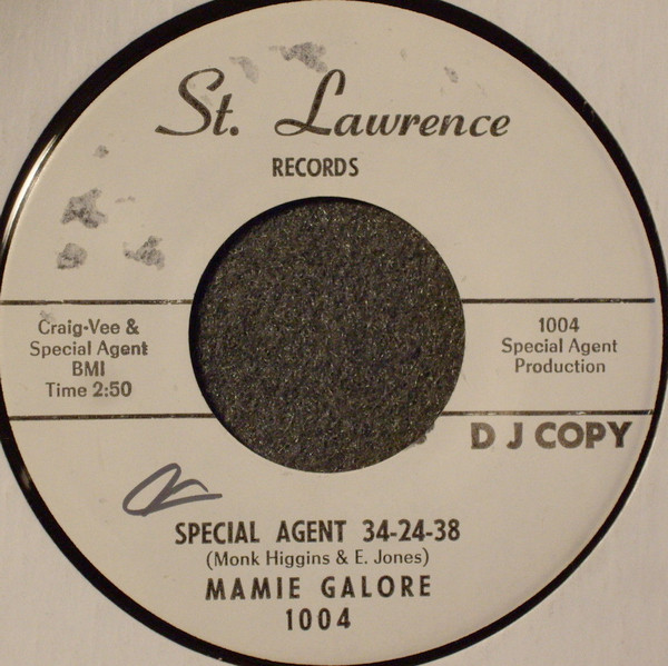 Mamie Galore – Special Agent 34-24-38 / I Wanna Be Your Radio