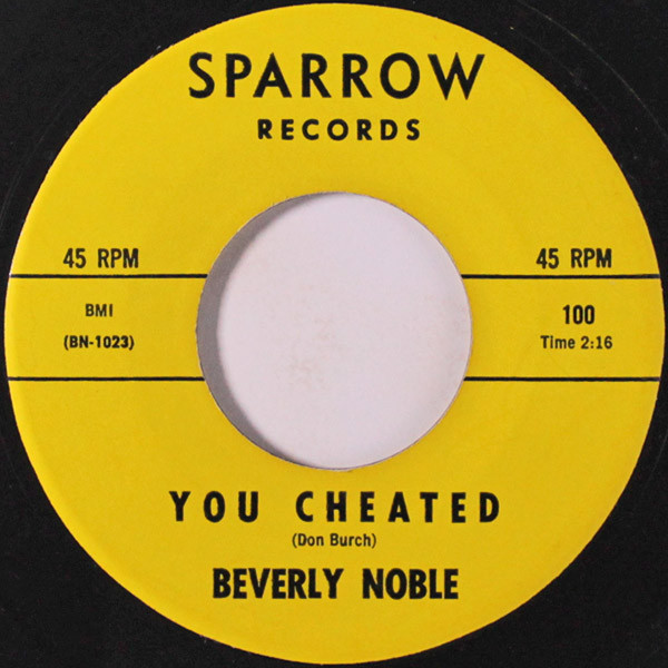 last ned album Beverly Noble - You Cheated Why Must I Cry