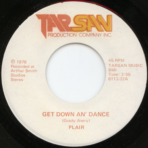 Plair – Get Down An' Dance / Brother Man On The Corner (1976 