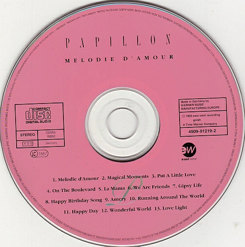 ladda ner album Papillon - Melodie DAmour