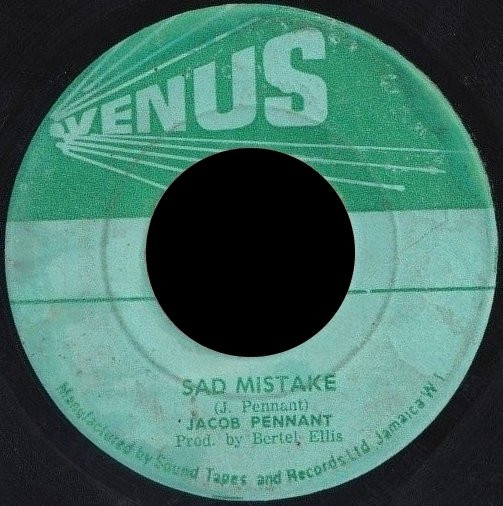 Jacob Pennant, Gladiators Band – Sad Mistake (Vinyl) - Discogs